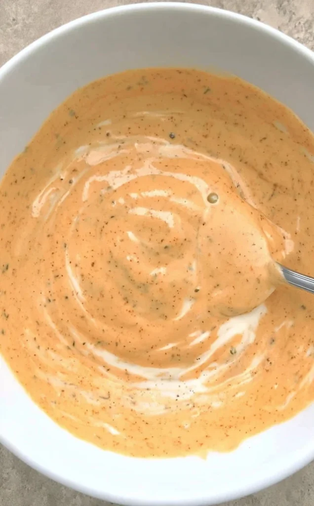 Creamy homemade burger sauce inspired by Big Mac sauce