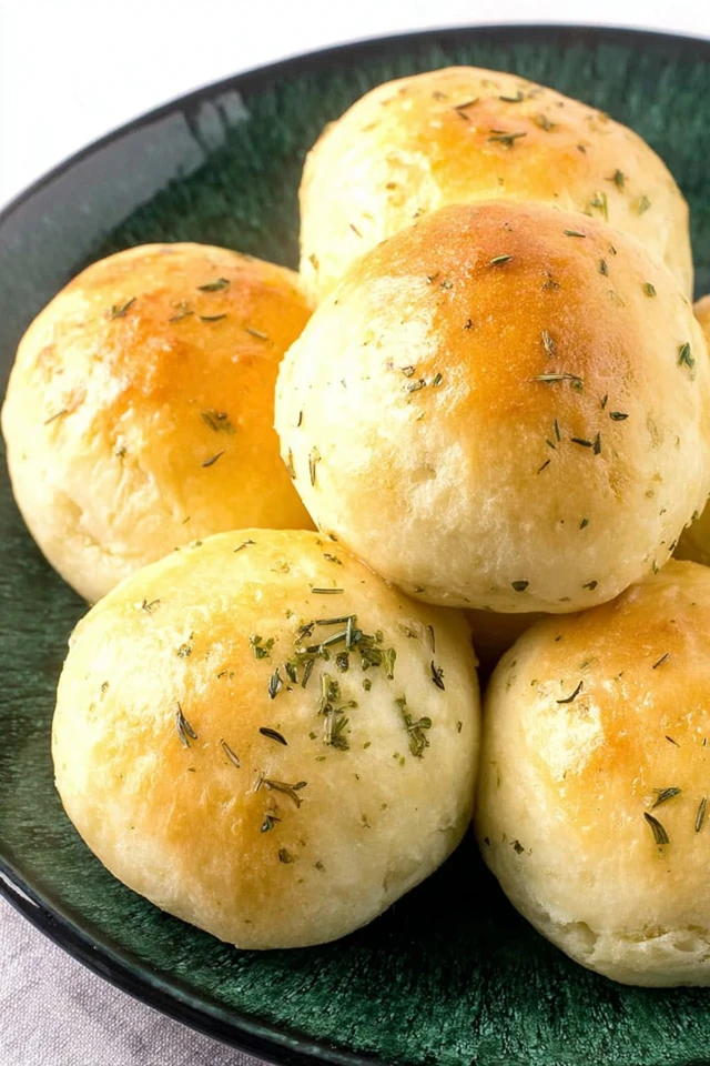 Garlic Butter Cheese Bombs baked until golden and brushed with garlic butter
